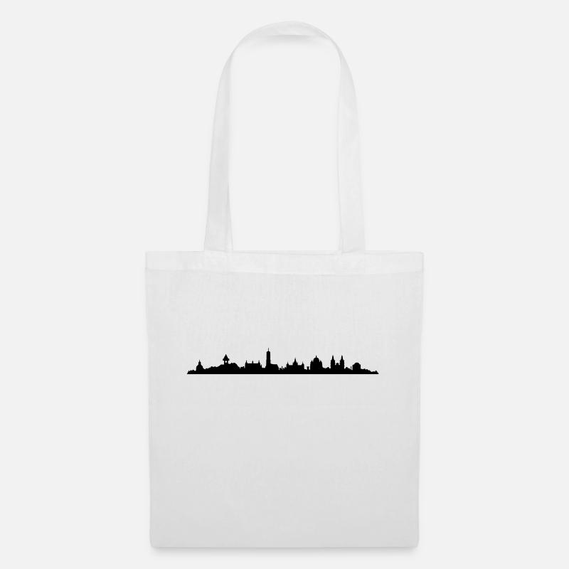 Skyline Graz - Stoffbeutel - Weiß