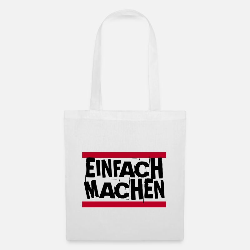 EINFACH MACHEN - Stoffbeutel - Weiß