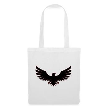 Eagle Eagles Eagle bird bird falcon hawk symbol art - Tote Bag - white - Front