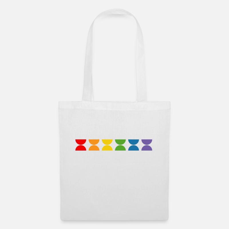 Rainbow Fun Shirt - Stoffbeutel - Weiß