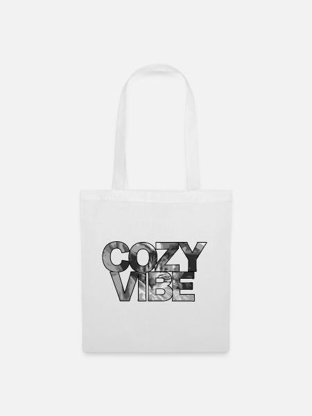 Cozy Vibe - Stoffbeutel - Weiß
