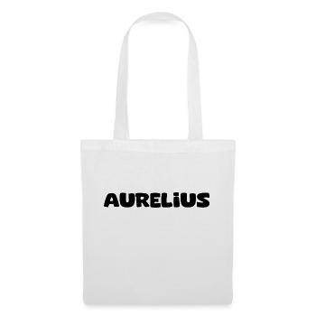 Name - Aurelius - Tote Bag - white - Front