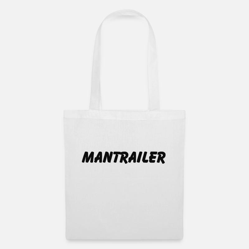 mantrailer1 - Stoffbeutel - Weiß