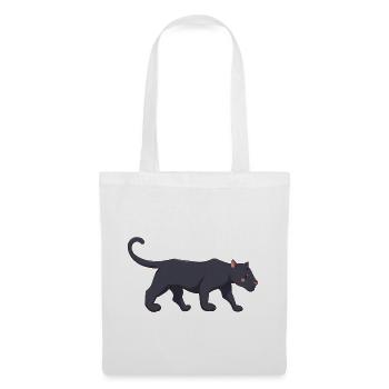 Panther - Stoffbeutel - Weiß - Vorne
