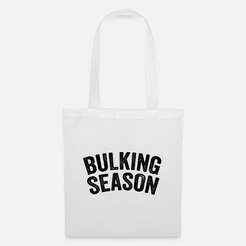 Bulking Season - Stoffbeutel - Weiß