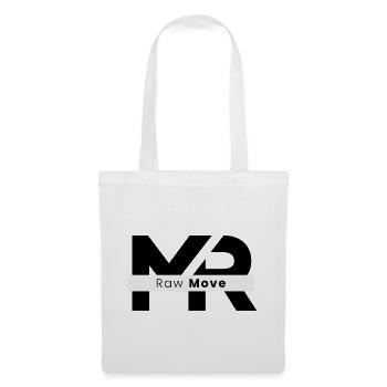 Move Typo Streetwear - Stoffbeutel - Weiß - Vorne