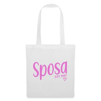 Sposa 2027 Italia - Stoffbeutel - Weiß - Vorne