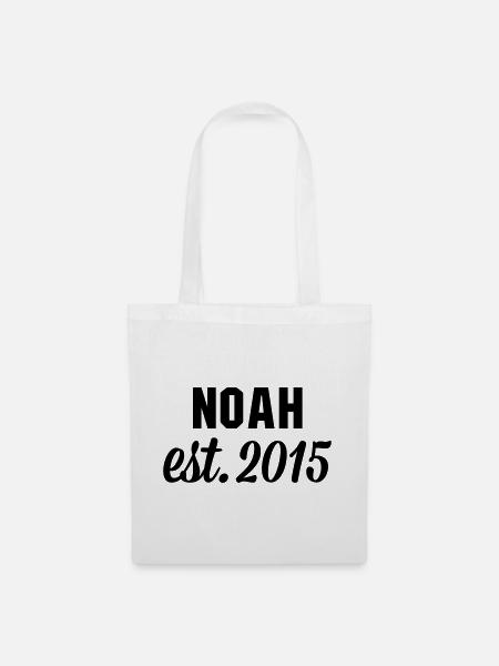 Noah est 2015 - Stoffbeutel - Weiß