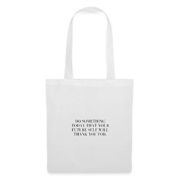 motivation - Sac en tissu - blanc - Devant