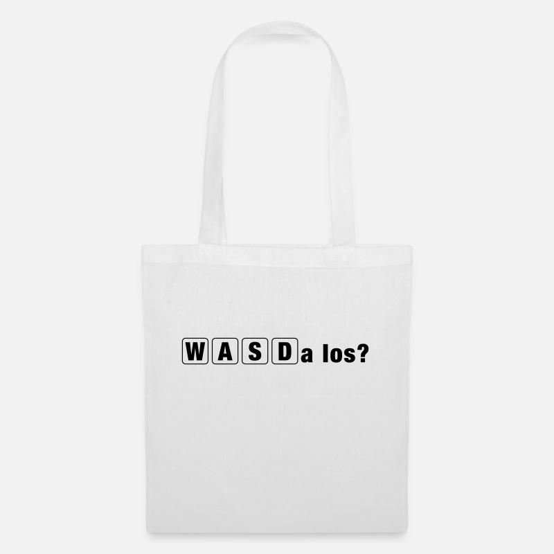 WASDalos? - Stoffbeutel - Weiß
