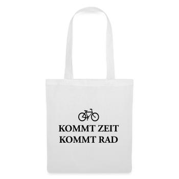 Come cycling time T-Shirts - Tote Bag - white - Front