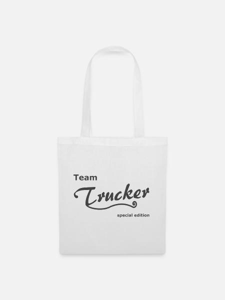 Trucker Team - Stoffbeutel - Weiß
