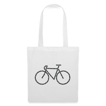 Bicycle sketch - Tote Bag - white - Front
