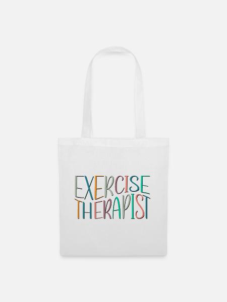 Bewegungstherapeut Therapie - Stoffbeutel - Weiß