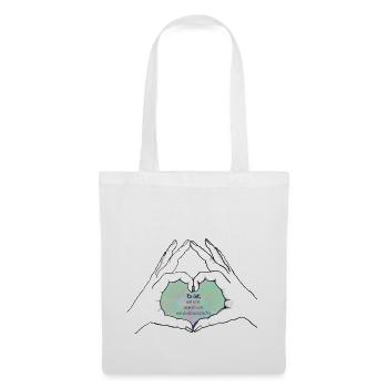 Hands it is what it is - Tote Bag - white - Front