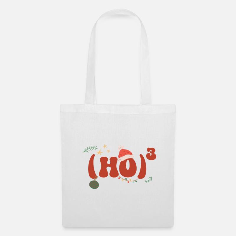 Christmas Math Hohoho Math Formula Math - Tote Bag - white