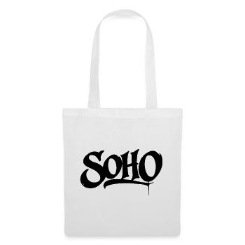 Soho Graffiti Shirt Design - Tote Bag - white - Front