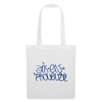 Aix-en-Provence T-Shirt in Creative - Tote Bag - white - Front