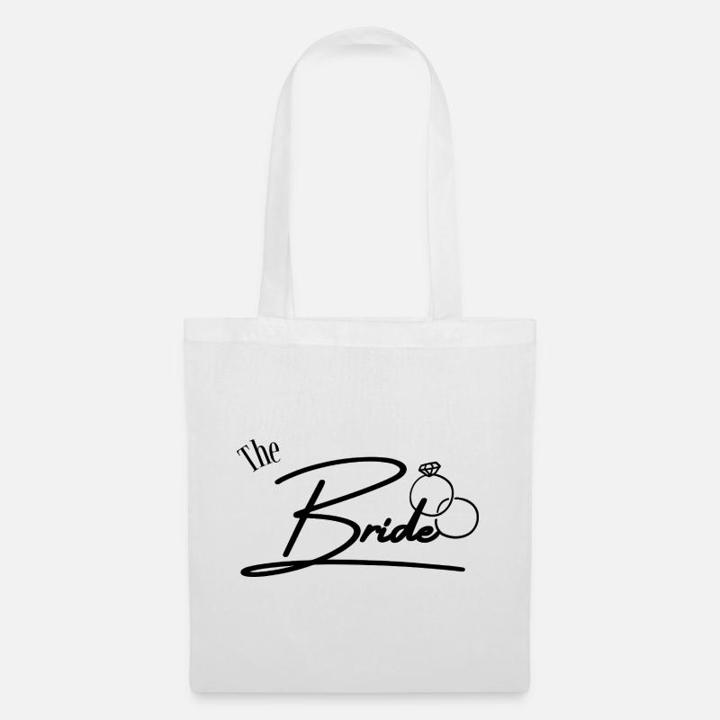 the bride - Tote Bag - white