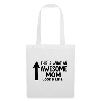 This is what a great mom looks like mom gift - Tote Bag - white - Front
