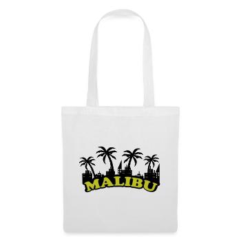 Malibu Skyline - Sac en tissu - blanc - Devant