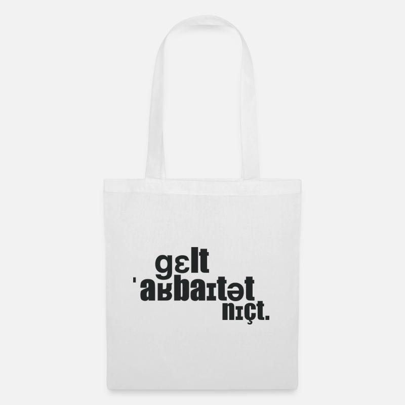 Money doesn't work. - Tote Bag - white