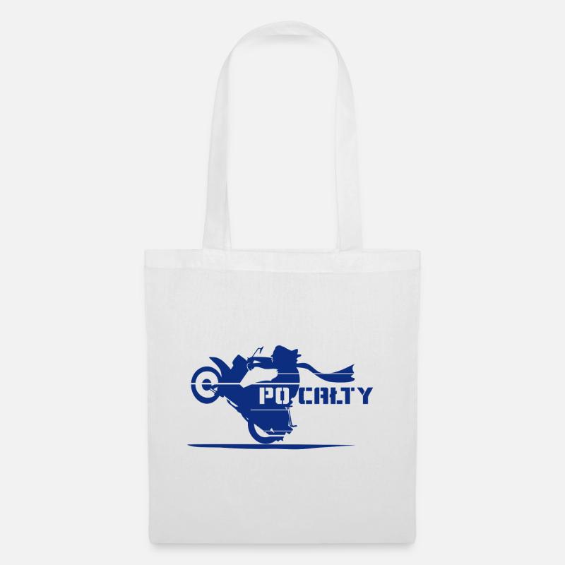 PO CAŁTY - Stoffbeutel - Weiß