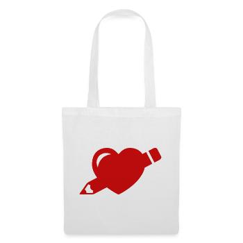 Designliebe - Stoffbeutel - Weiß - Vorne