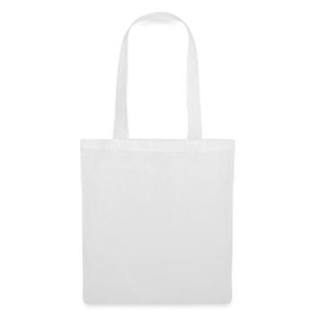 NOURRITURE RÉELLE UNIQUEMENT | Lifestlye carnivore à base de viande - Sac en tissu - blanc - Devant