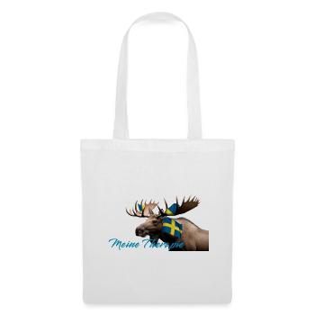 Meine Therapie Schwedenmoose - Stoffbeutel - Weiß - Vorne