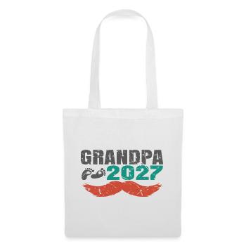 Grandpa 2027  - Stoffbeutel - Weiß - Vorne