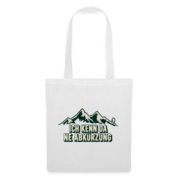 Die Abkürzung - Stoffbeutel - Weiß - Vorne