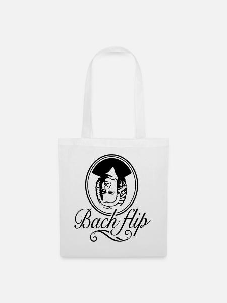 Bach Flip - Tote Bag - white