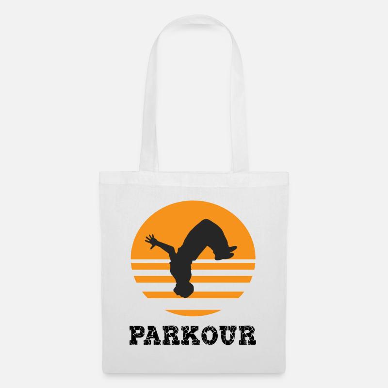 parkour - Tote Bag - white