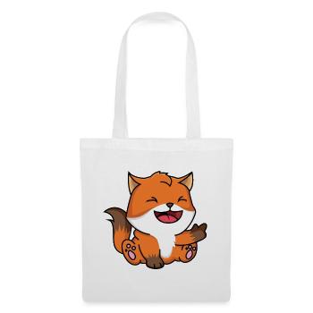 Fuchs Baby - Stoffbeutel - Weiß - Vorne
