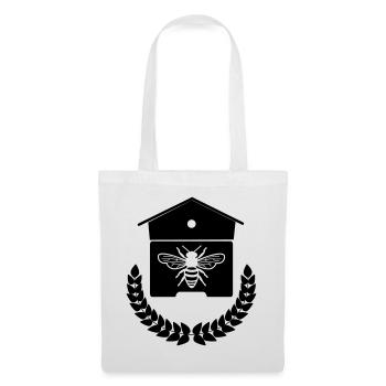 Bee house or bee's nest - Tote Bag - white - Front
