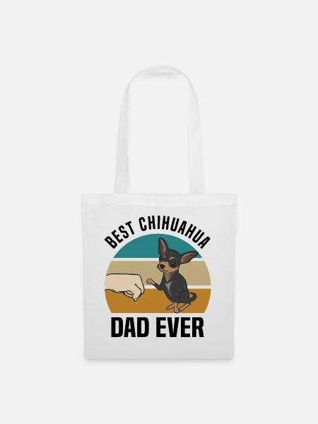 Chihuahua - Stoffbeutel - Weiß