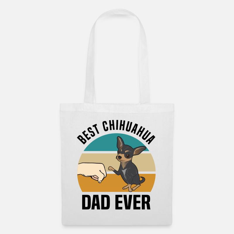 Chihuahua - Stoffbeutel - Weiß