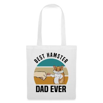 Hamster - Stoffbeutel - Weiß - Vorne