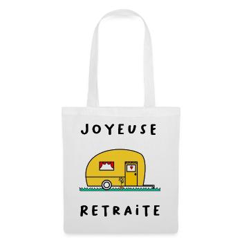 HAPPY RETREAT. RETIRED. HAPPY RETIREMENT - Tote Bag - white - Front