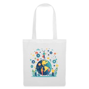 Social Media and Online Networks - Tote Bag - white - Front