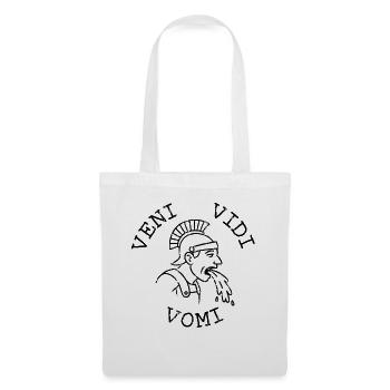 Veni vidi vomit - Tote Bag - white - Front