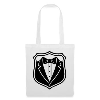 Le marié - Sac en tissu - blanc - Devant