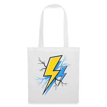 Blue Yellow Ray - Tote Bag - white - Front