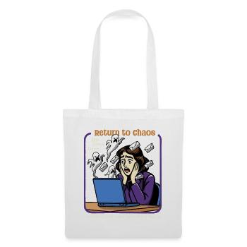 Retour au Chaos - Sac en tissu - blanc - Devant