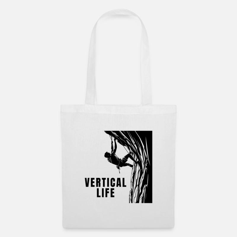 Conception de paroi raide Vertical Life Climber - Sac en tissu - blanc
