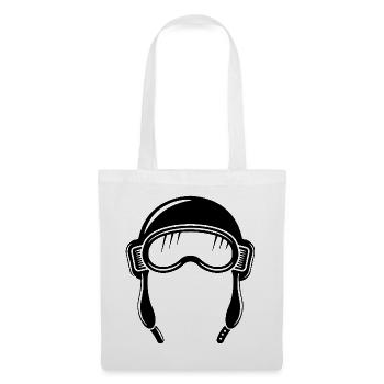 Cagoule d’aviateur - Sac en tissu - blanc - Devant