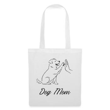 Dog Mom - Tote Bag - white - Front
