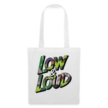 Low & Loud JDM Car Tuning Street Style - Tote Bag - white - Front