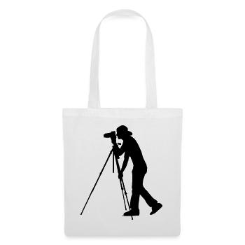 Photographe Photographe Photographie - Sac en tissu - blanc - Devant